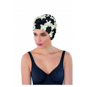 Rubber Petal Swim Cap 